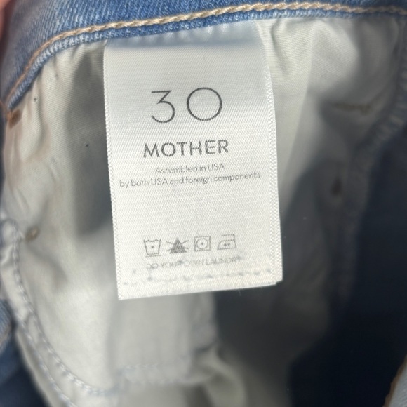 Mother | The Hustler Ankle Fray Jeans | Crossroads Wash | 30 - Picture 8 of 11